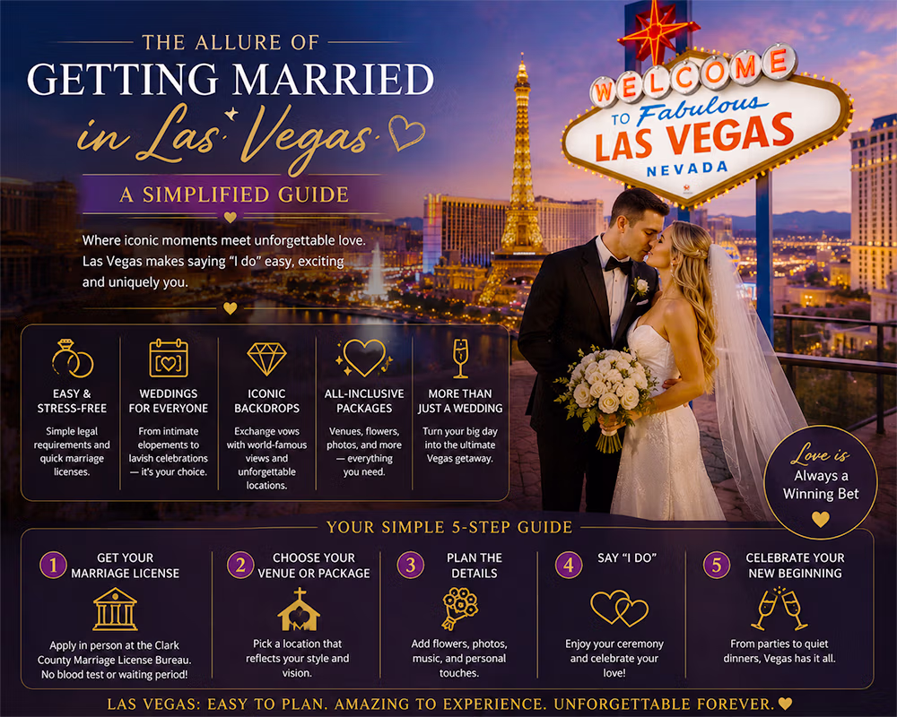 The allure of getting married in Las Vegas — a simplified guide by LVWC.com