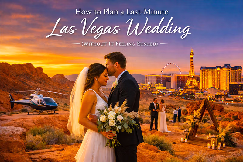 Las Vegas wedding pricing guide — most affordable dates and packages from LVWC.com