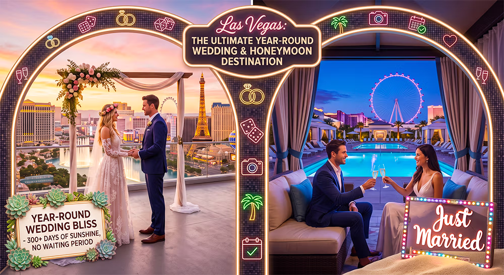 Why Las Vegas is the ultimate year-round wedding and honeymoon destination — LVWC.com